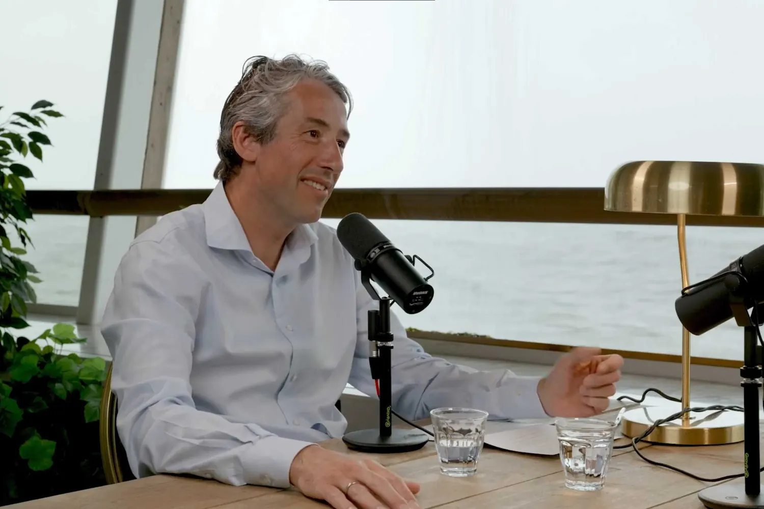 Recording an interview